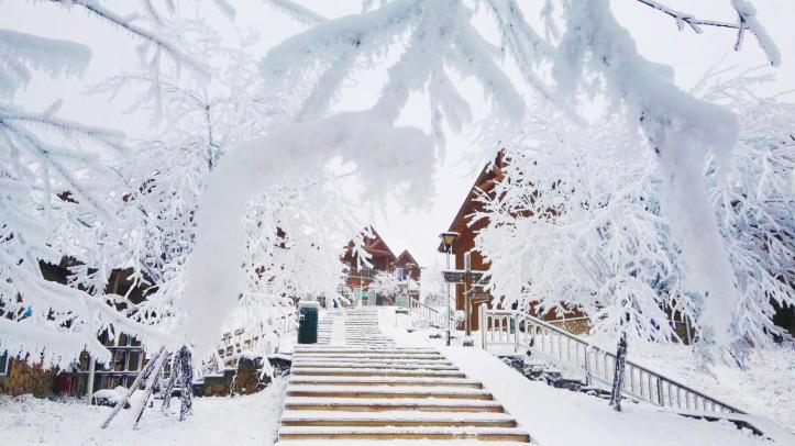 西嶺雪山-初冬